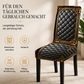 🪑 50% RABATT! 🖤 Waschbarer Stretch-Stuhlbezug – Elastisch & pflegeleicht ✨