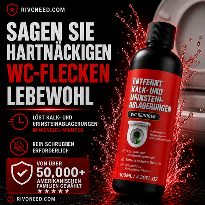 🔥🧴 50% RABATT! Kalk- & Urinsteinlöser – kraftvolle Formel, schnelle Wirkung, rückstandsfrei – für Bad & WC. 💧✅