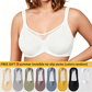 ⏳ Last Day of the Sale🖤Women's Elegant Sheer Full Coverage Non-padded Plus Size Bra
