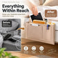 🛒 Filz-Organizer – Extra Fächer, schnelle Montage & Ordnung ✨