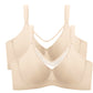 ⏳ Last Day of the Sale🖤Women's Elegant Sheer Full Coverage Non-padded Plus Size Bra