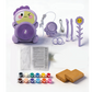 🎨 50% RABATT! 🏺 Kinder Elektrische Töpferscheibe DIY Set – Einfache Bedienung, kreatives Erlebnis & sicher – Perfekt zum Modellieren und Gestalten mit Ton 👧