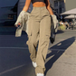 👖 50% Rabatt | Optisch längere Beine & praktische Cargo-Taschen – Damen High-Waist Hose
