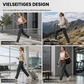 🔥LETZTER TAG 50% RABATT!!🔥Damen Straight-Leg Cargohose – Elastischer Bund, 6 Taschen Freizeithose für Arbeit, Reisen & Alltag 👖✨